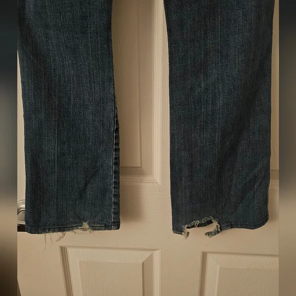 7 For All Mankind Women's Blue Jeans - Picture 4 of 9